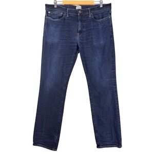 J.Crew 484 Slim Fit Kurabo Japanese Denim Jeans Mens 38x32 (Fits 38x29)